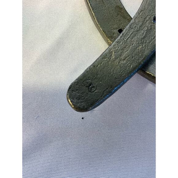 Cancer Ribbon Shape Napkin Rings Western Ranch set of 5 Diamond Metal RF724 - Picture 4 of 9